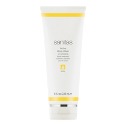 Active Body Wash on white background