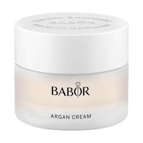 Babor Skinovage Argan Cream on white background