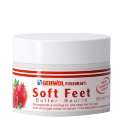 Fusskraft Soft Feet Butter Pomegranate and Moringa on white background