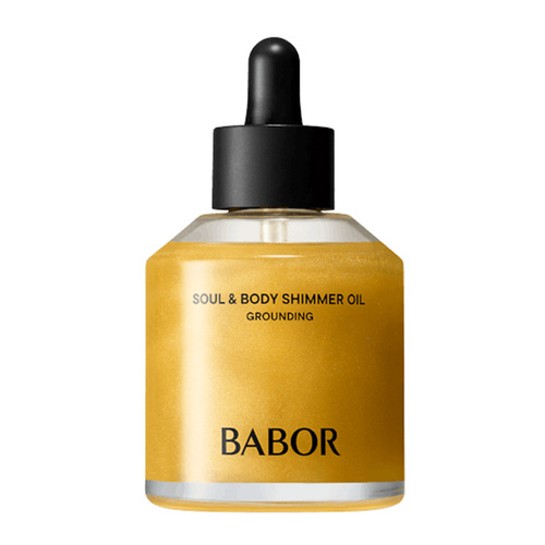 Babor Soul and Body Shimmer Oil Grounding, 100ml/3.38 fl oz Babor Soul and Body Shimmer Oil Grounding on white background