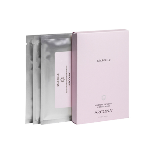 Arcona Starchild Mask, 3 sheets Arcona Starchild Mask on white background