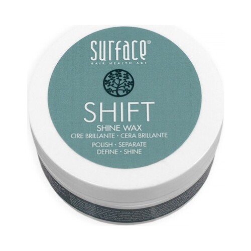 Surface Styling Shift Shine Wax on white background