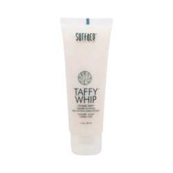 Styling Taffy Whip on white background
