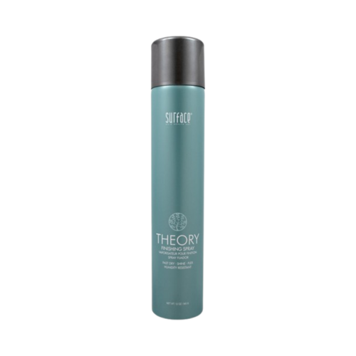 Surface Styling Theory Firm Finishing Spray on white background