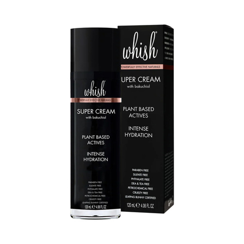 Whish Super Cream on white background