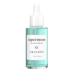 Supermoon Serum on white background