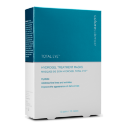 Total Eye Hydrogel Treatment Masks on white background