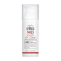UV Clear Broad-Spectrum SPF 46 on white background
