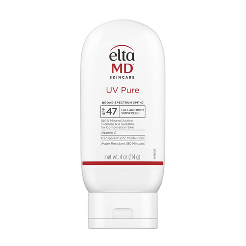 EltaMD UV Pure Broad-Spectrum SPF 47 on white background