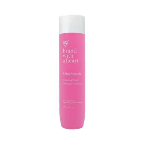 Brand With A Heart Ultra Smooth Cleansing Blend on white background
