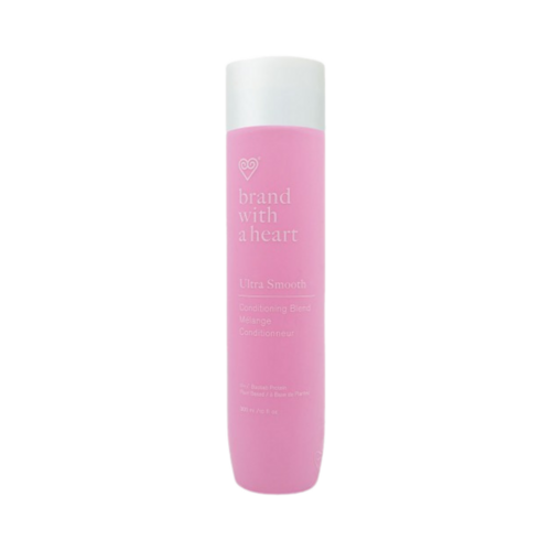 Brand With A Heart Ultra Smooth Conditioning Blend on white background