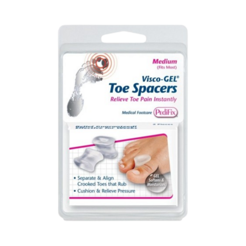 Pedifix Visco-GEL Toe Spacers -  Large on white background