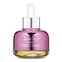 Wine Oil on white background
