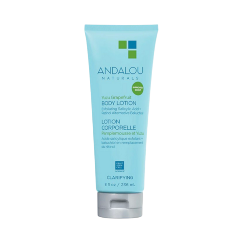 Andalou Naturals Yuzu Grapefruit Body Lotion, 236ml/7.98 fl oz Andalou Naturals Yuzu Grapefruit Body Lotion on white background