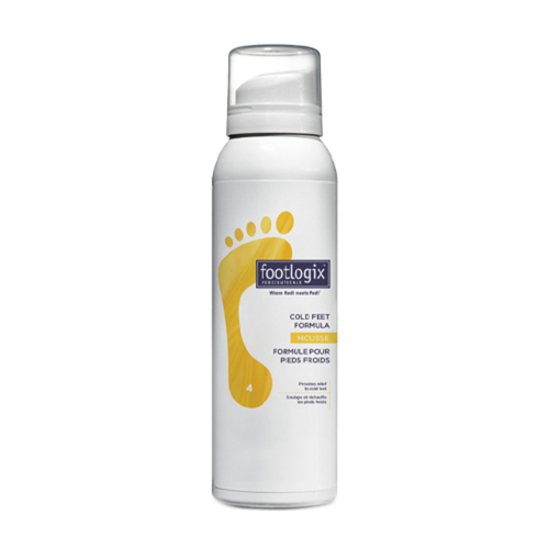 Footlogix #4 Cold Feet Formula on white background