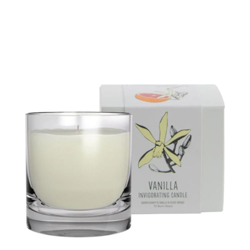 Loma Organics Invigorating Candle Vanilla, 1 piece Loma Organics Cranberry Romance Candle on white background